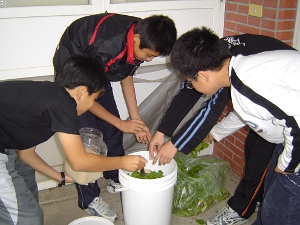 學生自製堆肥